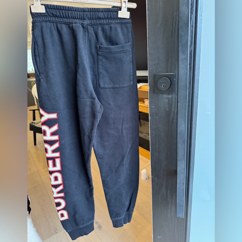 Burberry Joggers with Emphasized Logo